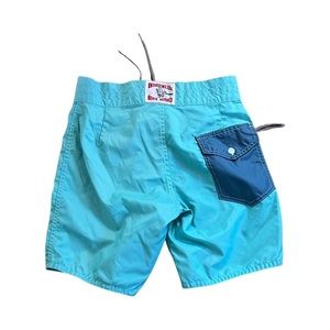 Birdwell aqua swim trunks by Todd Snyder size 28